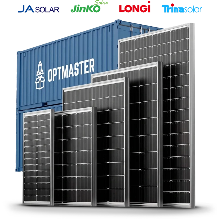 Сонячні панелі оптом з Китаю — OptMaster