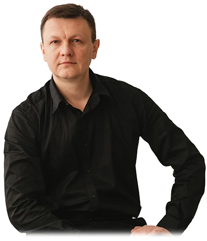 Керівник відділу маркетингу — Віктор Тарадай