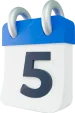 Календар з числом 5. Терміни та швидкість доставки OptMaster: імпорт вантажів з Китаю в Україну.
