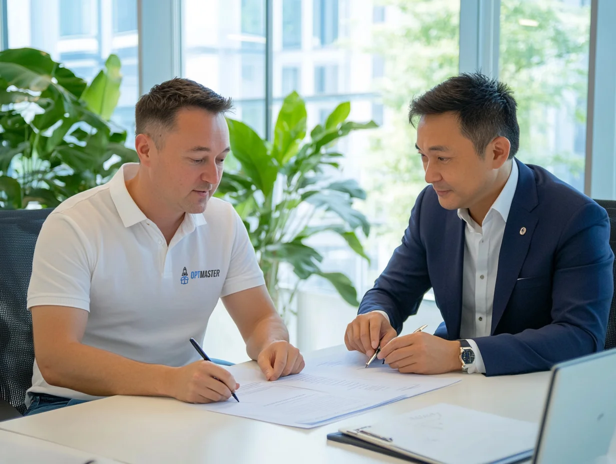 OptMaster: партнери обговорюють логістику, імпорт та митне оформлення карго-доставки товарів з Китаю в Україну.