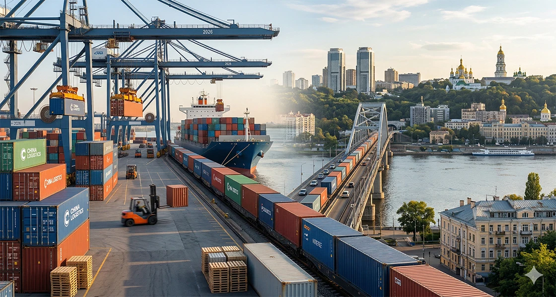 Доставка из Китая в Киев 2026: Цены, сроки, сервис