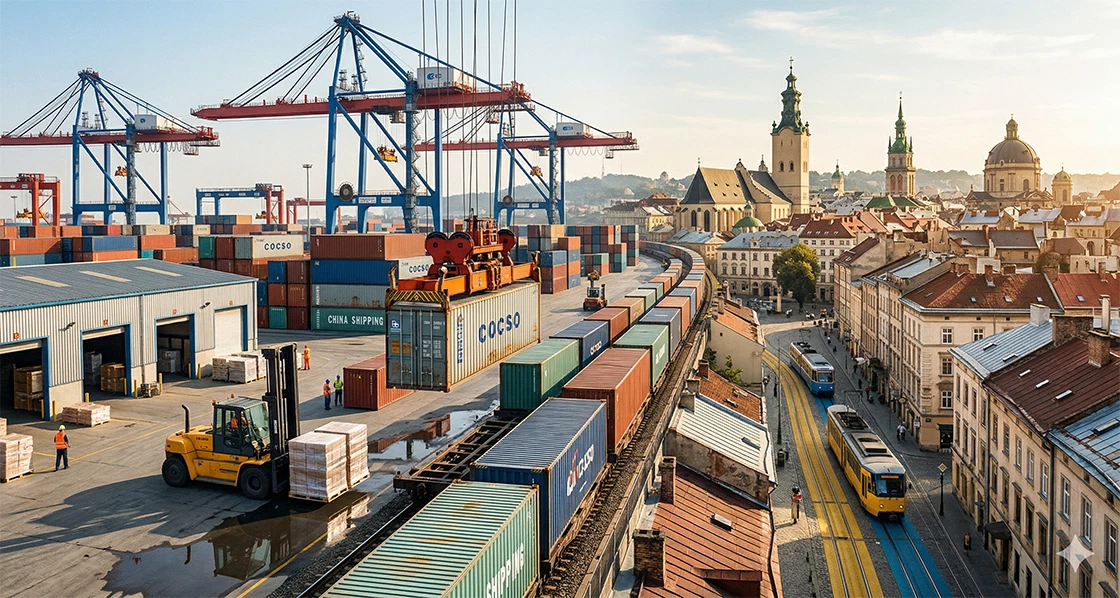 Доставка из Китая во Львов 2026: Цены, сроки